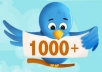send you twitter followers 1000+ without the password