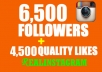 get you 8000+ instagram followers and 8000+ instagram likes to your profile in under 6 hours for