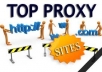 give you  HUGE PROXY LIST 