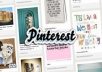 work on your pinterest account for an hour