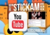 give you 300+ YouTube Subscribers within 12 hours, from verified accounts just only