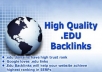 teach you how to build unlimited EDU Backlinks