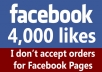 add 4,000 Verified and Permanent Facebook likes to any website / webpage / domain in less than 24h