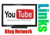 get you 10 Youtube embeds links in my blog network