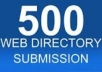 submit your website to 500 web directories
