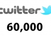 give you my twitter account with 60,000 twitter followers with email