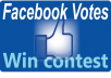 deliver 100 Facebook Votes to your competition 