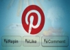 give u 320 pinterest follower within a short time