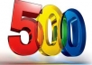 give you 500 ***AUTHENTIC REAL USA *** Facebook likes , fans to your fanpage
