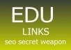 generate 3000 edu backlinks to your site