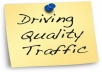 show you secret how to get high quality targeted traffic %100 white hat