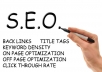 ❶backlinks your website manually and create 3 Edu + 2 Gov + 1000 submission to statistic website + ping all the url