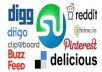 manually create 40 social bookmarks PR8 to PR3 from Top Social Bookmarks  