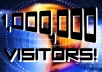 give u pdf guide that will tell u how to get million visitors for free with spending a cent