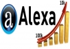 give you 30 alexa review for your website