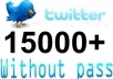 ★ increase 15,000+ real twitter followers to your account just within 24 hours without your password ★