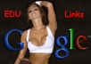 get you 220 EDU backlinks from edu blogs