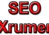 make 7500 backlinks using Xrumers