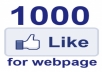 give you 1000 ITALIAN authentic Facebook likes "mi piace" guaranteed safe to any domain website webpage blog sito site in Italy