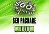 give Your Website a Boost - SEO MEDIUM Package