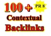 create 100 HIGH PR PR8 PR1 Contextual Backlinks and 10 000 Backlinks using Blog Comments