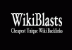 ***Create 20735+ AMAZING CONTEXTUAL WIKI Backlinks from 7834+ Unique WIKI domains, including edu, with full live links Report *********