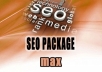 give Your WebSite a Boost - SEO MAX Package