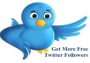 give you 60+ REAL and Active Twitter Followers