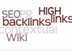 Deliver 8500 High Authority Wiki Backlink + edu Backlink