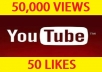 give your Over 50,000 Unique REAL Views and 20 Likes Guaranteed