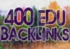 create 300 EDU Backlinks for your website using blog comments 