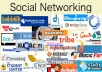 Get You 200 Social media Backlinks From The Best Pr rated sites