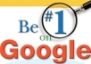 ==give you a 1 week professional SEO campaign to optimize your Google ranking==