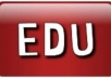 create 100 EDU Backlinks with High PR using blog comments