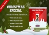 give you Christmas Landing Page Now Make Money With Christmas