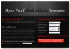 show you how to generate simple php email generator 