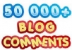 produce 400+ site commenting backlinks to your desired website or blog or any other web property 