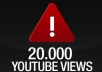 Give your YOUTUBE Video 20k+ Views 15+ Likes, 10+ Favorites, & 30+ Subscribers
