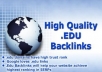 create 800 .EDU backlinks for your website seo ranking through blog comments 