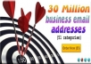 give you a 30 million business email addresses list with a huge bonus