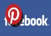 give you 4000 facebook likes on pinterest profile