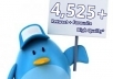 give You 4,525+ Retweets And Favourites From 4,525+ UniQue Profiles From Different Ips Without Any Admin Access
