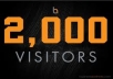 deliver 2000+ real human traffic to your website within 24hrs with the proof by google analysis