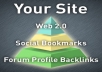 ✔✔✔make powerful link PYRAMID with 250 social bookmarks as first layer and over 10000 blast as second layer | Bulk urls / keys welcome✔✔✔
