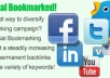 give you 40pinterest,5Facebook,5twitter 10 delicious,10diigo,10Stumbleupon10,cuzo,10friendfeed 