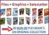 give you my private collection of 85 non internet marketing ebooks with full private label rights