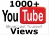 give you 3000+ youtube views in 5 days