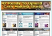 give you 47 Ready made Clickbank, Adsense and Amazon Websites 
