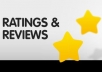 write up to 2 reviews or testimonials on any service or product you want