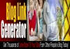 give you Blog Link Generator Software RRP $147